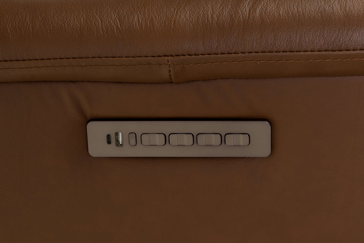 Perfect Match Refined Leather Power Recliner